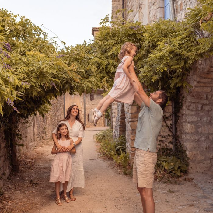 Séance photo famille - Ardèche - Photographe Ardèche